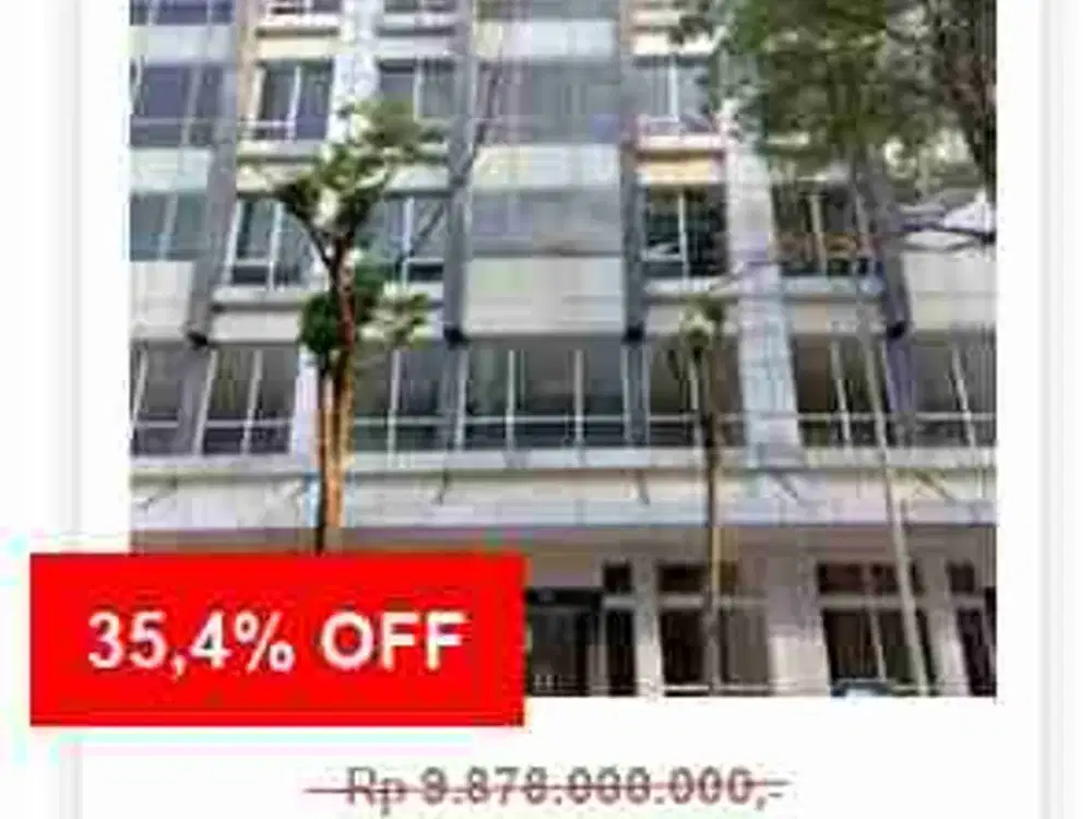 Jual Ruko Murah Harapan Indah 6 Lantai Luas Bangunan 900 Meter Mega Office Park