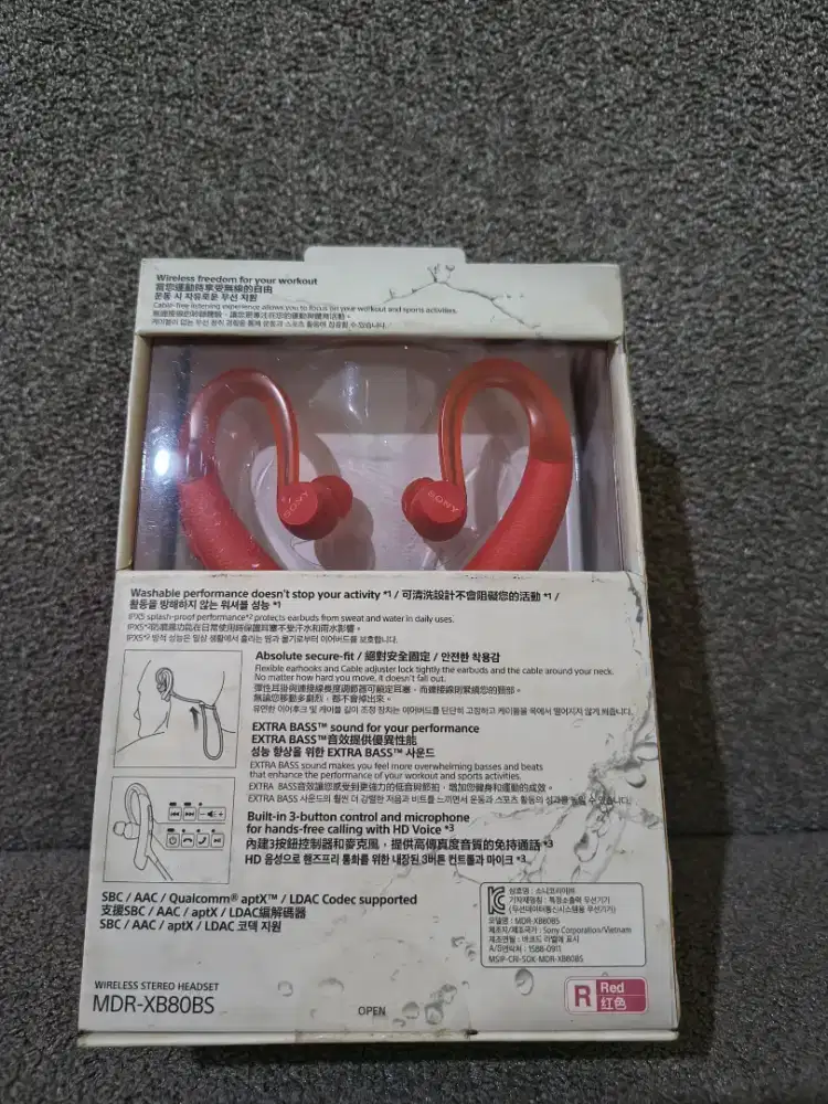 Sony Mdr Xb80bs Headset Headphone Earphone Bluetooth Seperti Tws Bass