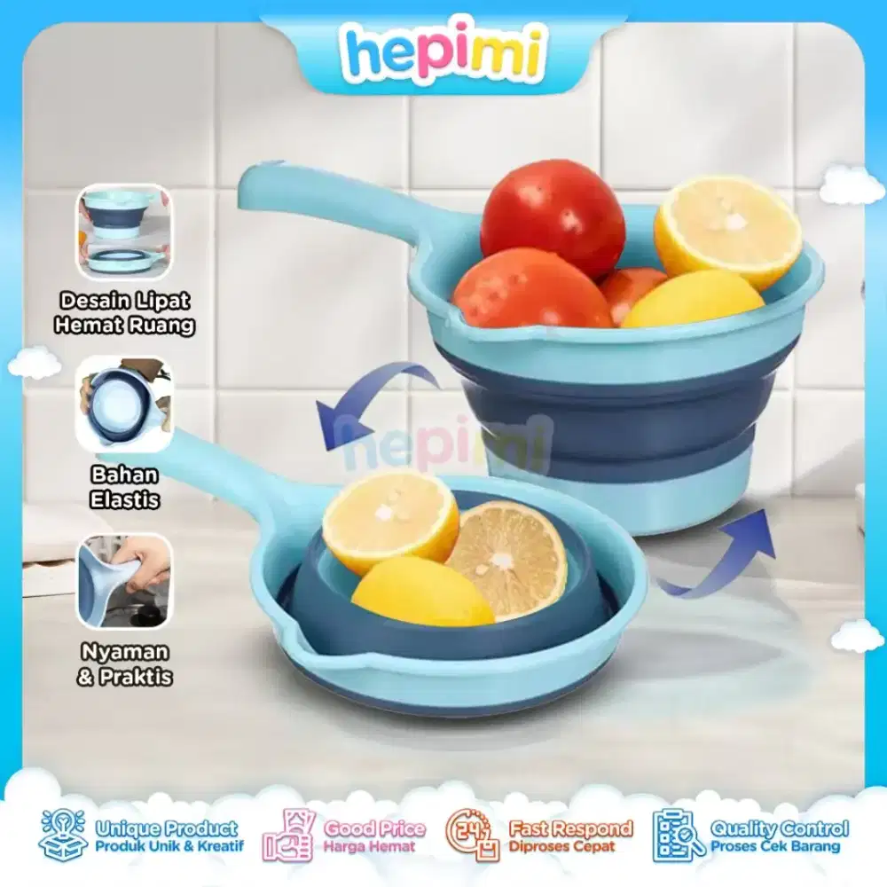 Gayung Lipat Silikon Serbaguna – Bisa Dilipat, Anti Pecah, ujungberung