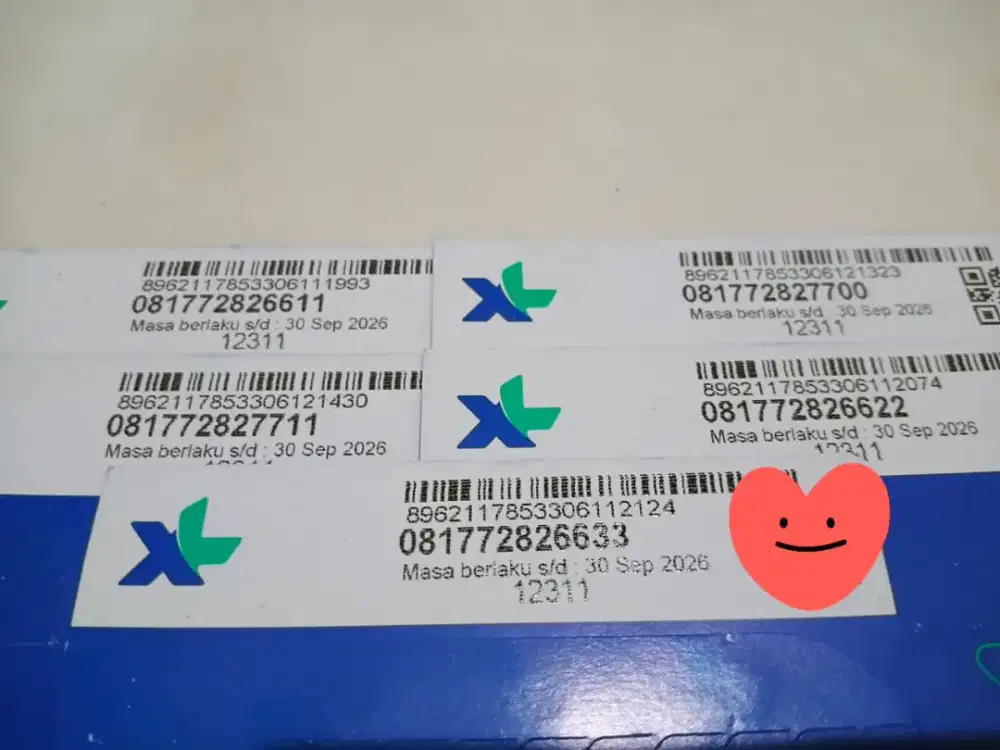 Kartu perdana nomor cantik XL nomer cantik XL