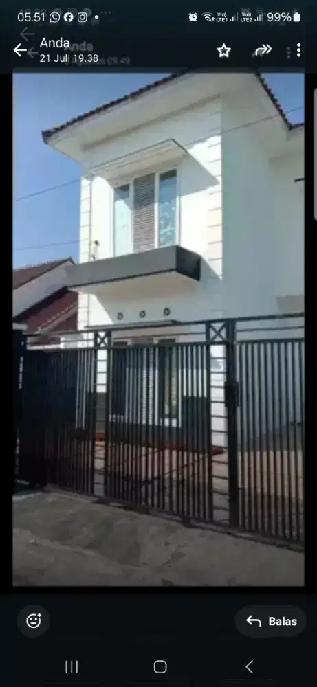 Dikontrakan rumah di tengah kota cirebon