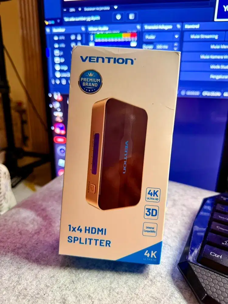 VENTION HDMI SPLITTER (1 in 4 Out) FULL HD 4k