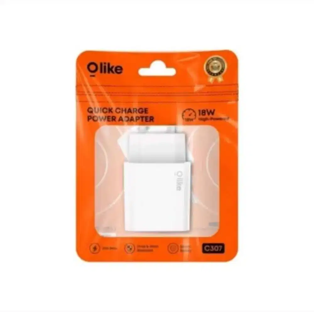 Charger Power Adaptor 18W Kepala Casan 3A MC03 Batok Olike 18W 3A