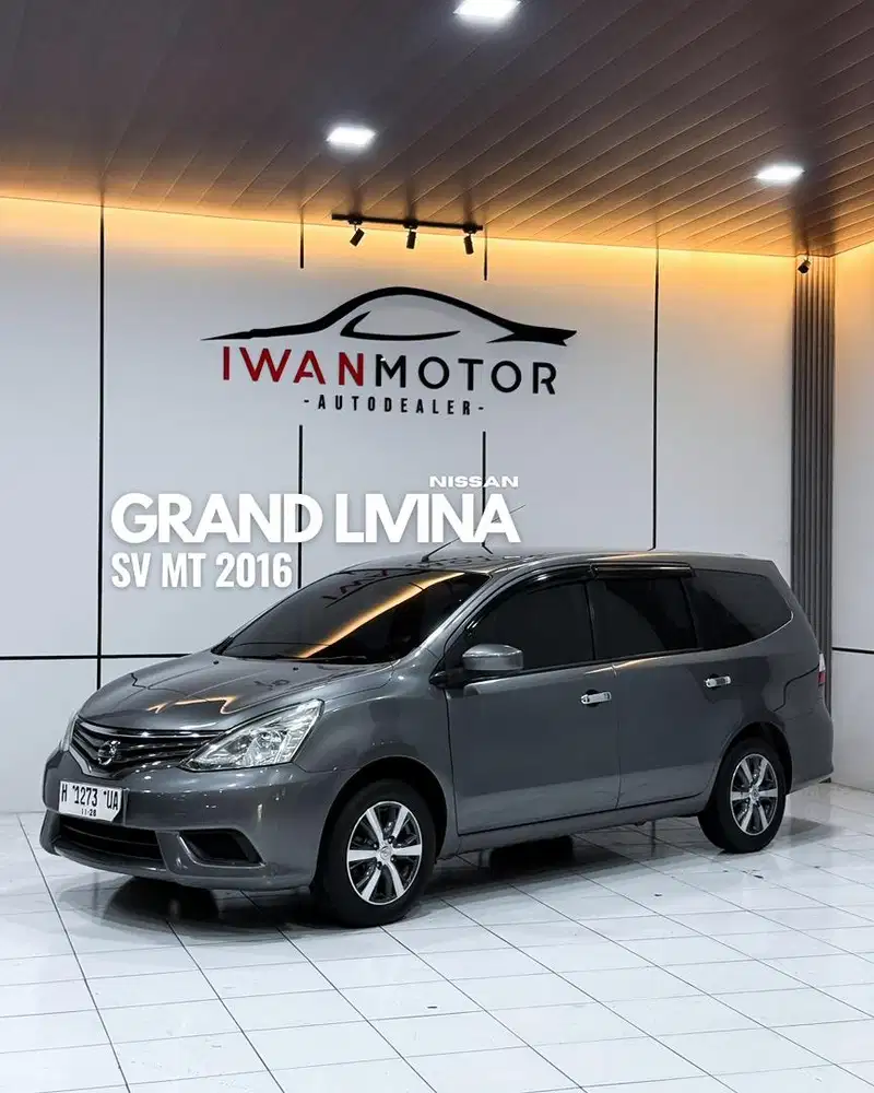 Pajak Baru! Nissan Grand Livina SV MT Tahun 2016