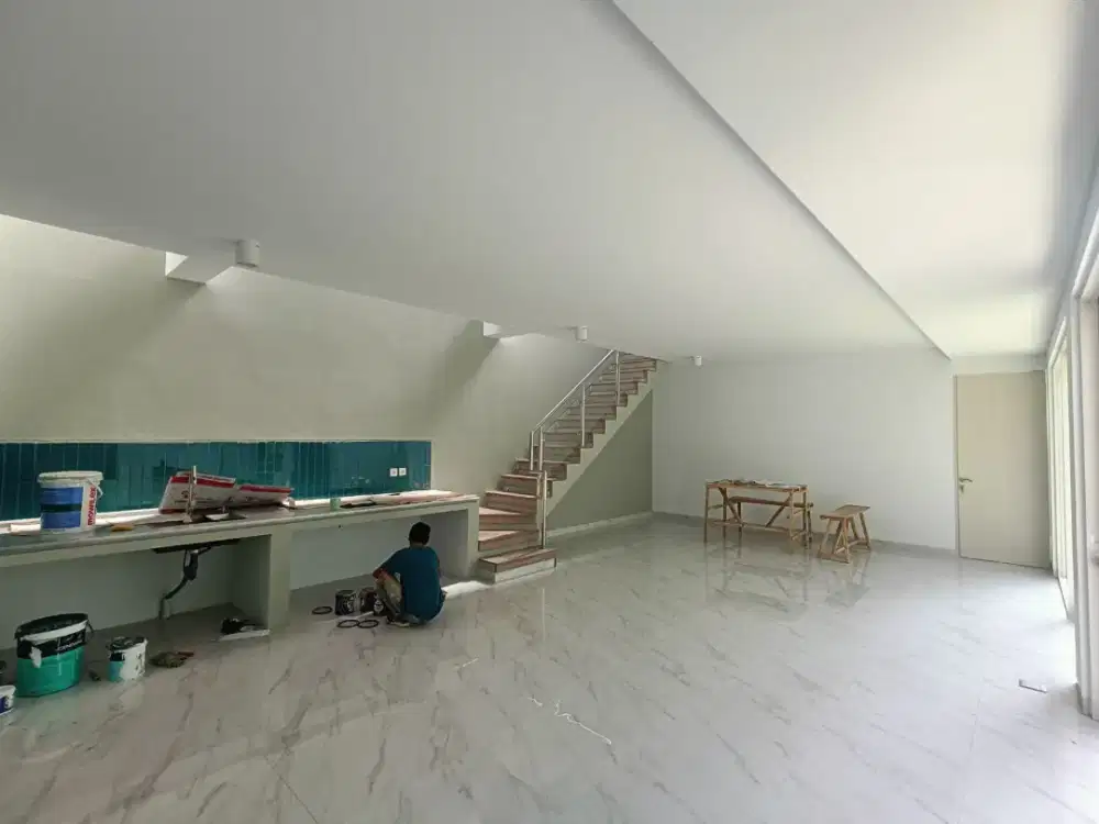 Vila dago modern open space siap huni jual cepat