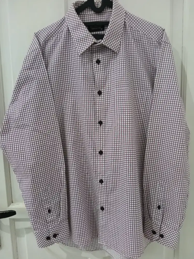 Kemeja Lenvan Panjang ALLAN BROOKE Preloved