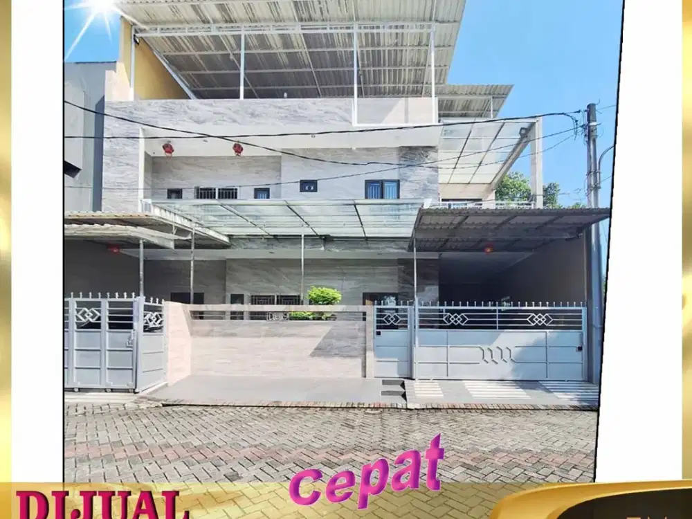 DIJUAL MURAH RUMAH HOOK 2.5 LANTAI DI CITRA GARDEN CITY 3 CENGKARENG JAKARTA BARAT