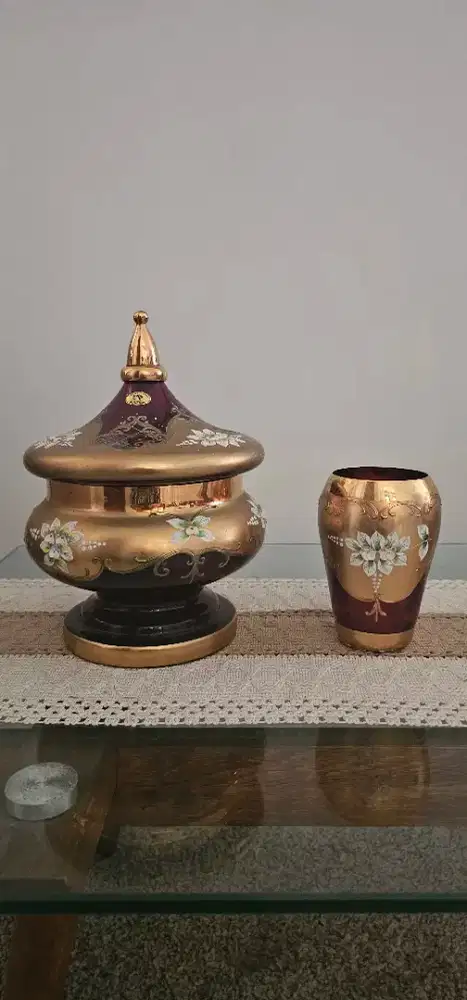 Kristal Bohemia sisa 2 harga ambyar