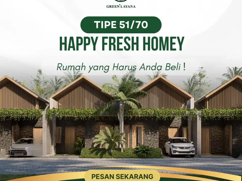Happy Fresh Homey : Beli Rumah 51/70 Lokasi Strategis di Kota Salatiga