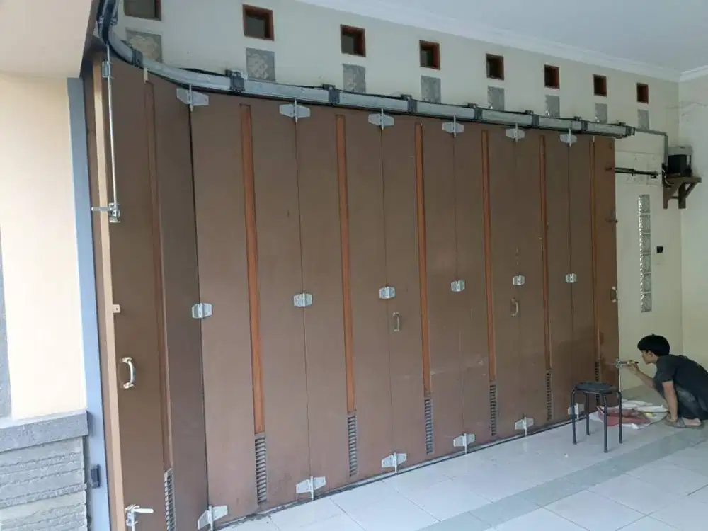 Pasang service pintu ruko, rolling door, henderson, harmonika dll