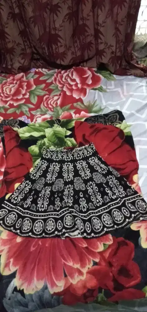 Jual Rok Mini Wanita Bermotif