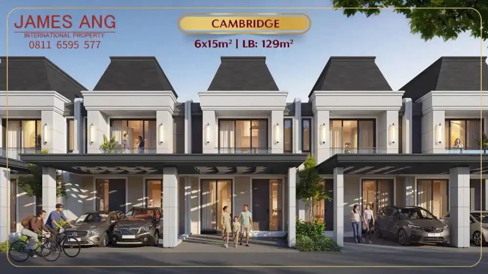 Lebar 6 Pesona Indah Cemara sebelah Cemara Asri