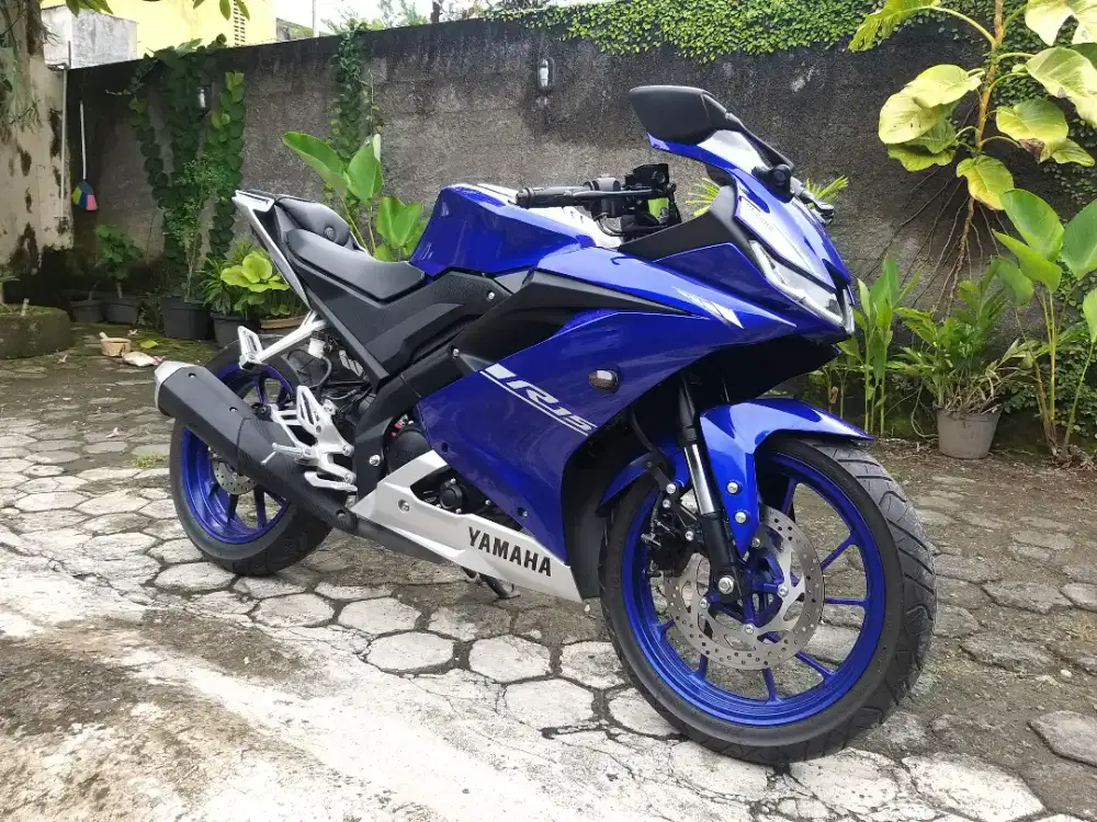 Yamaha R15 V3 Blue KM 7ribuan Istimewa LIKE NEW