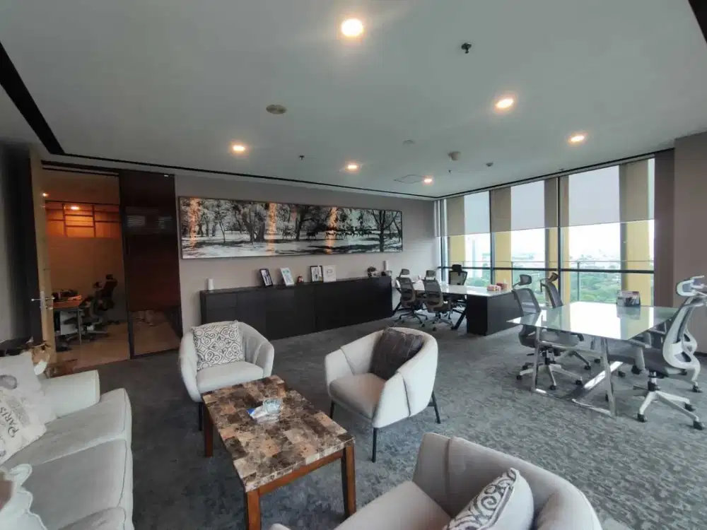 Sewa Kantor Full Furnish 259 m2 di Grand Rubina Epicentrum Kuningan