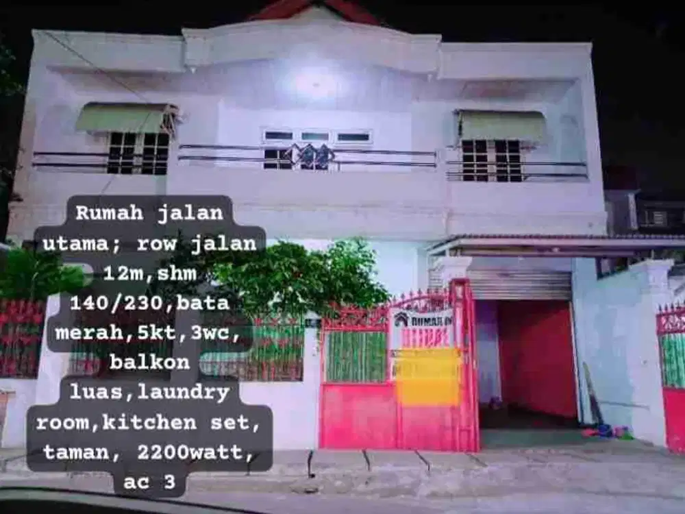 Di jual rumah kokoh megah 2 lantai full di lokasi Ciledug Tangerang kota