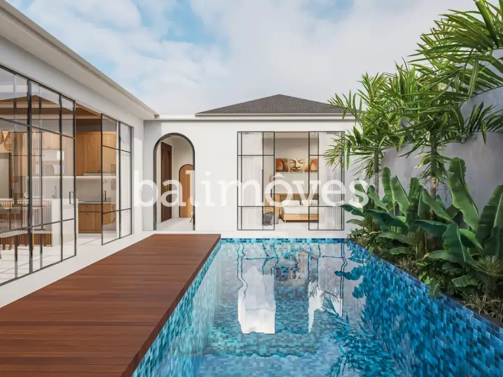 Villa Off Plan Modern dengan 3 Kamar Tidur di Sanur
