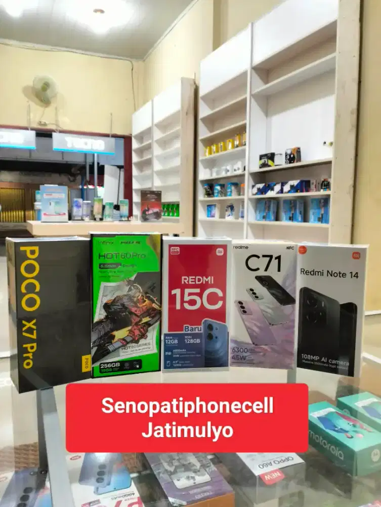 Redmi 15C Ram 8+8/256 GB Garansi Resmi Cash&Kredit