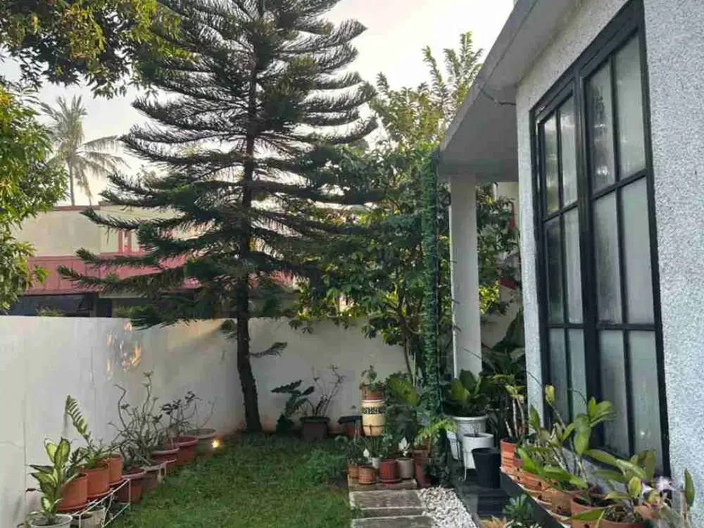 Dijual rumah moderen minimalis aesthetic & tanah Luas di pondok melati