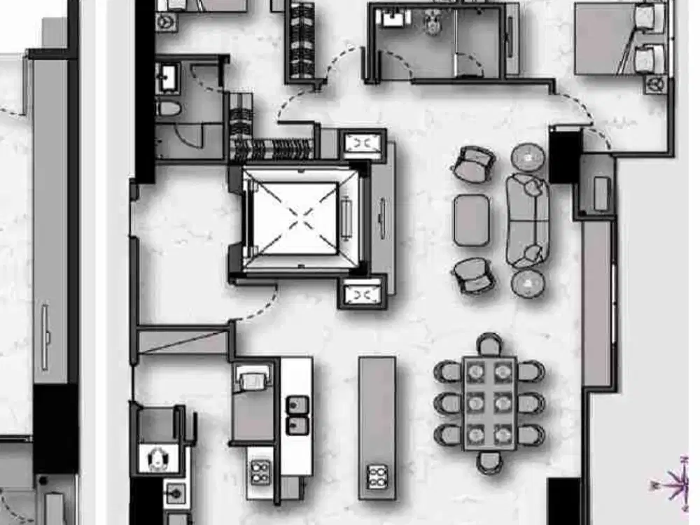 Dijual unit penthouse di Pakuwon residences bekasi