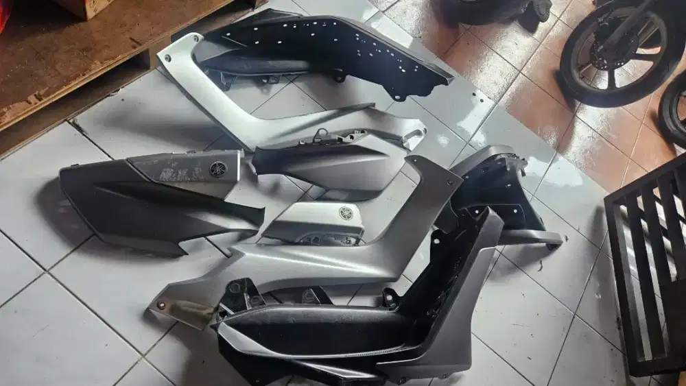 Jual Body Nmax Old Seken Original abu dop