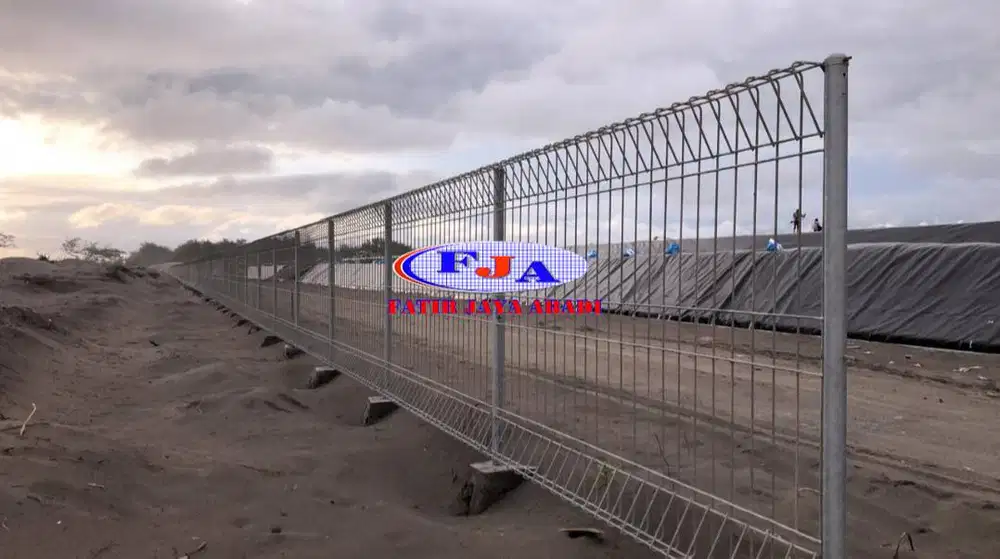 Pagar Brc T.175 cm x L.240 cm x Dia.6 mm HDG