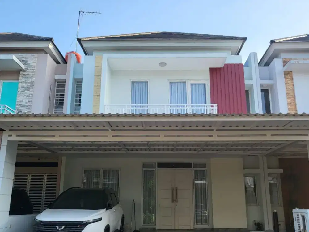 DISEWAKAN RUMAH SEMI FURNISH SIAP HUNI DI CLUSTER ACACIA SUMMARECON BEKASI