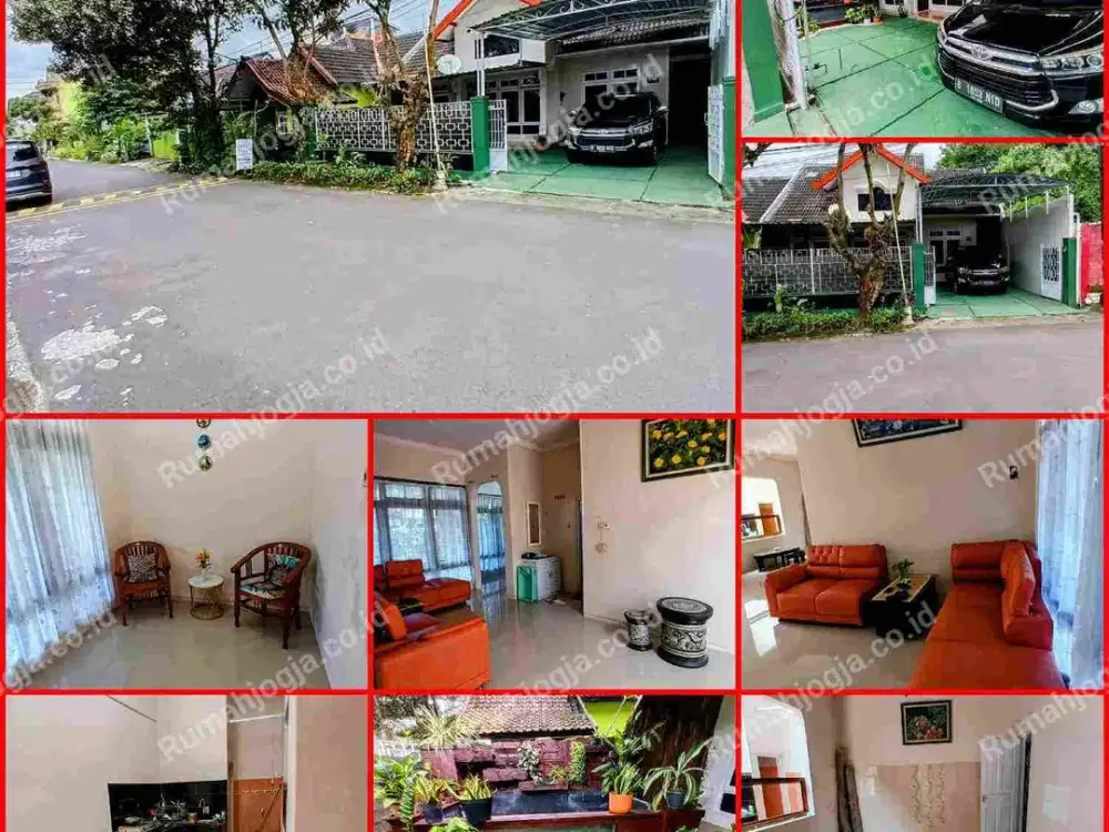 rumah sangat nyaman dan strategis purwomartani jalan utama