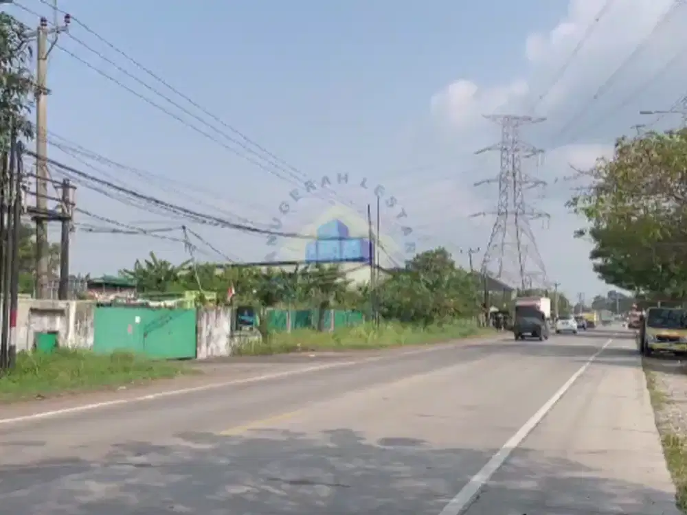 Dijual Workshop di Jl Raya Bojonegara, Serang - Banten.