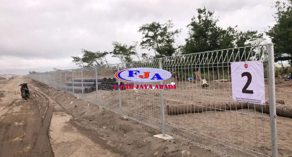 Pagar Brc T.175 cm x L.240 cm x Dia 6 mm EP