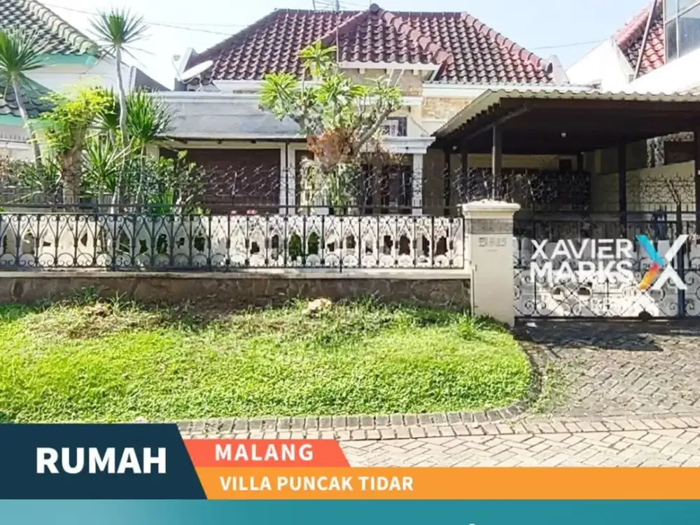 Dijual Rumah Dekat Ma Chung di Villa Puncak Tidar Malang