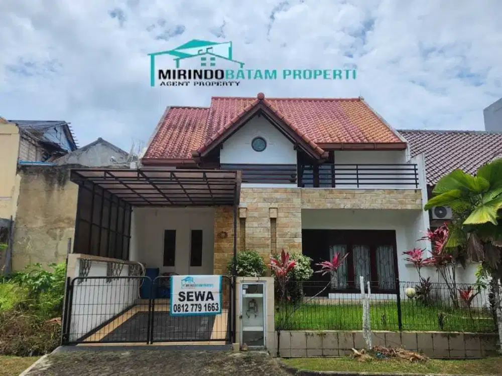 DISEWAKAN 85JUTA/TAHUN RUMAH SUKAJADI KELAPA PUAN - BATAM