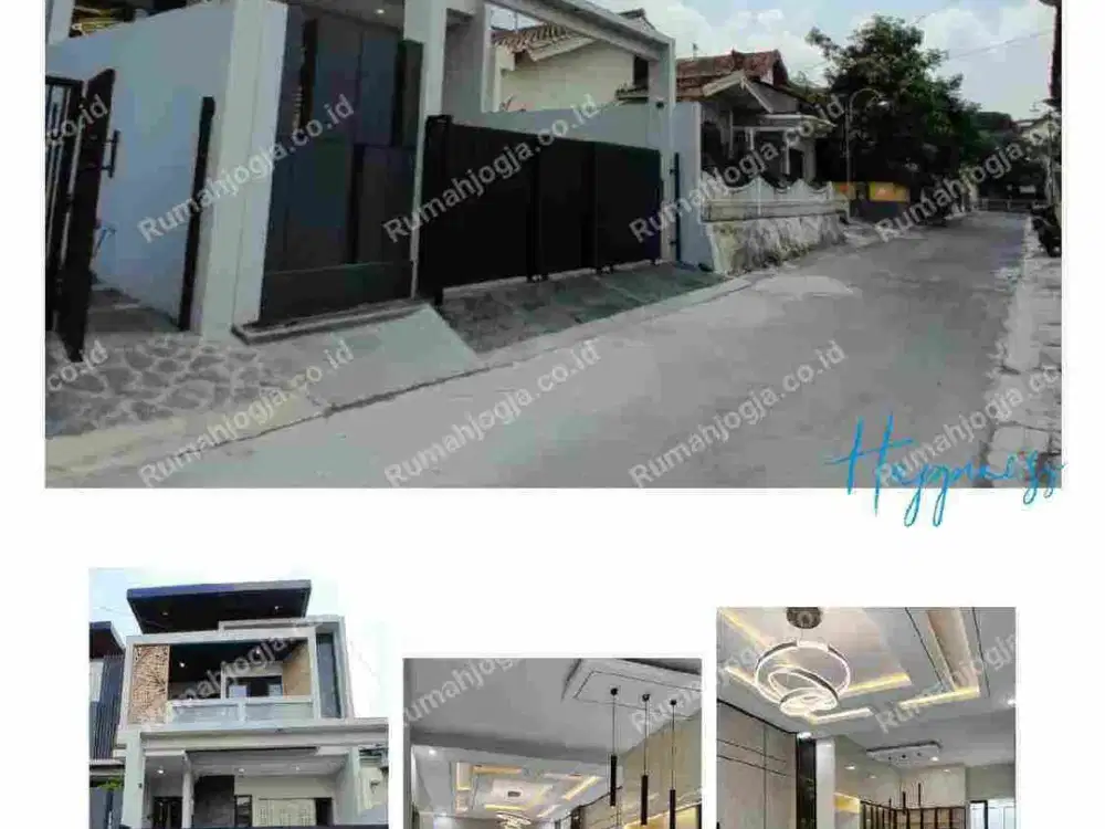 rumah 2 lantai batu siap huni jala Kaliurang km 8 ke UGM 10 menit