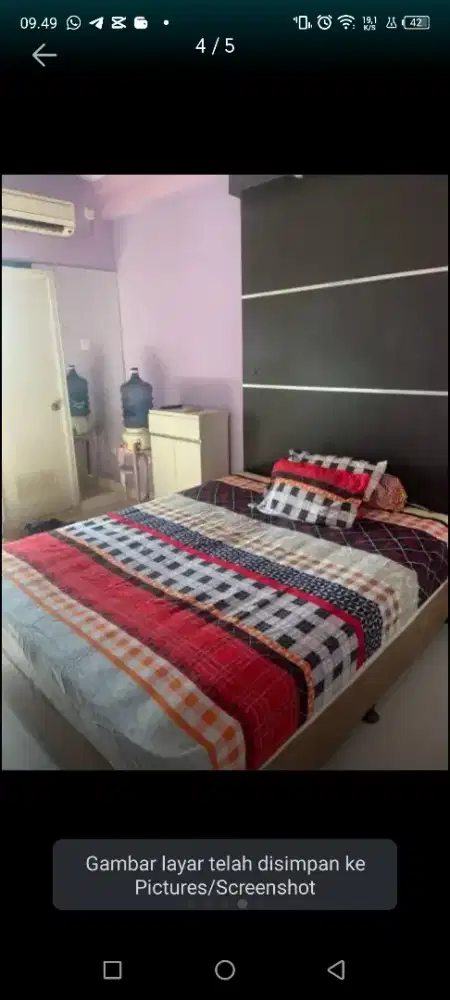 Disewakan bulanan or tahunan kamar studio yang nyaman di Grand Emerald