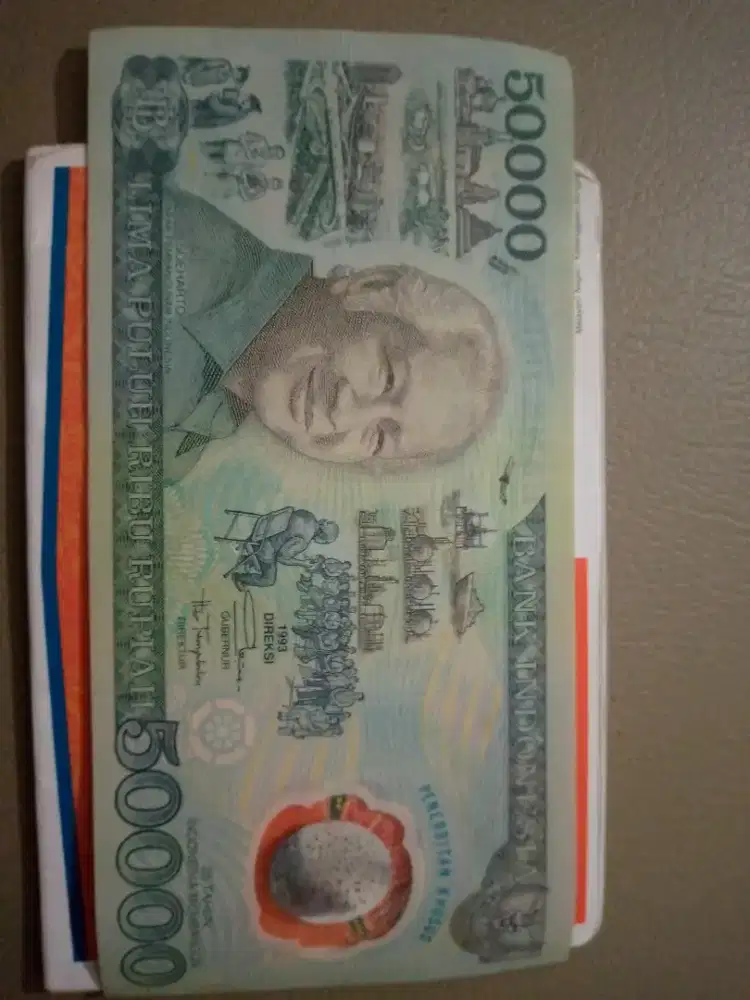 Jual Uang Koleksi Polymer Rp. 50.000 Bapak Soeharto