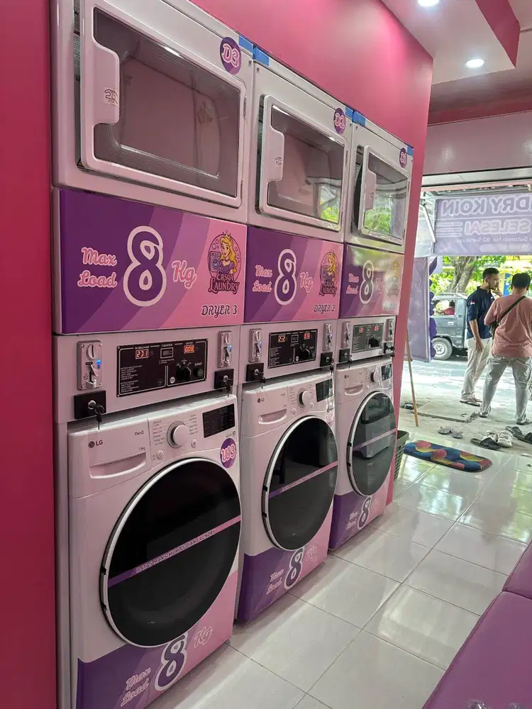 FREE TAB!! PAKET USAHA LAUNDRY KOIN