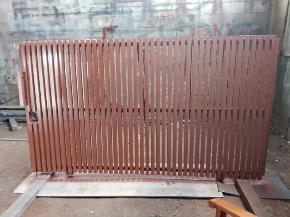 Pagar motip minimalis terbaru