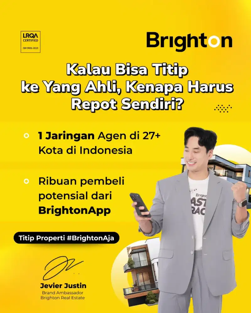 Bisnis Agent Property bebas waktu penghasilan tidak terbatas