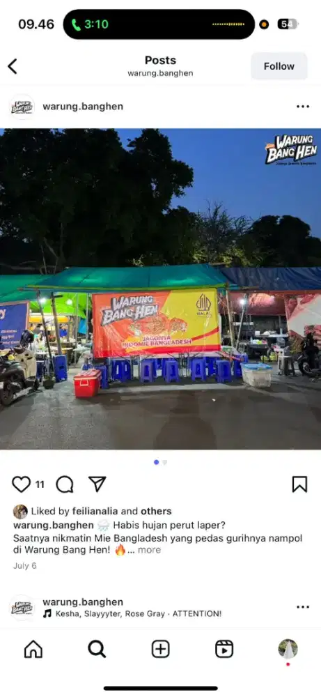 KARYAWAN WARUNG MAKAN TENDA SUNTER