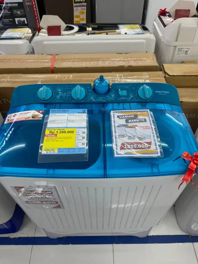 MESIN CUCI POLYTRON 8kg 250wat