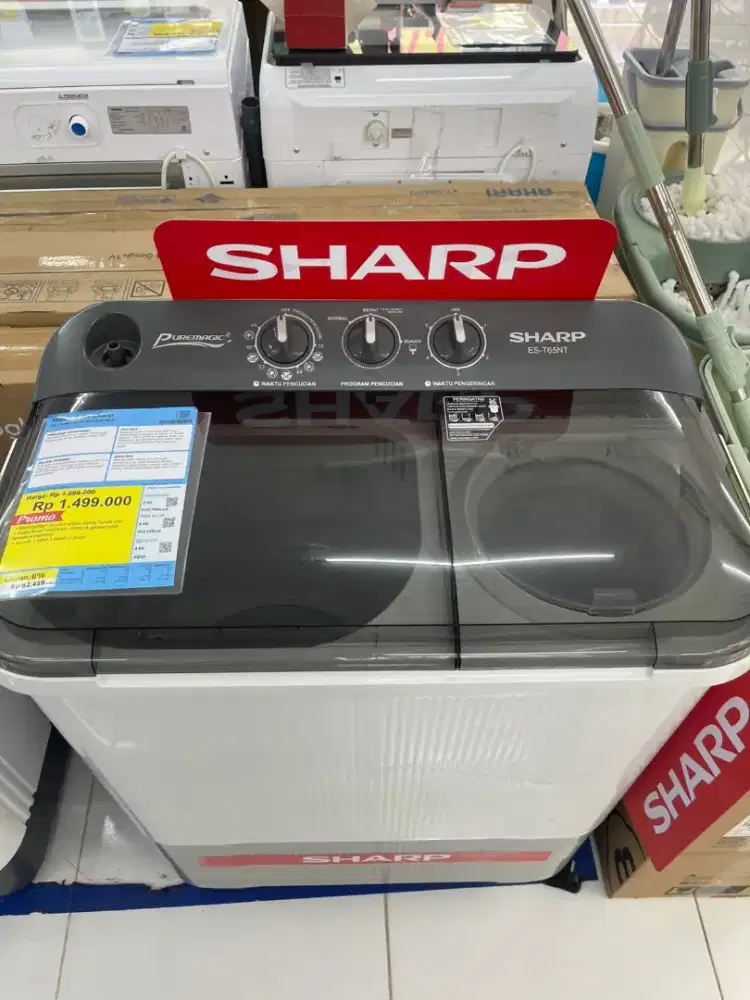 MESIN CUCI SHARP 6kg