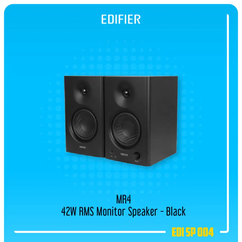 Edifier MR4 42W RMS Dual Mode Sound Effect Powered Studio Monitor Spea