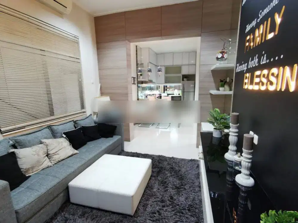 Rumah Casa Jardin Hoek Full Furnished Siap Huni Tinggal Bawa Koper