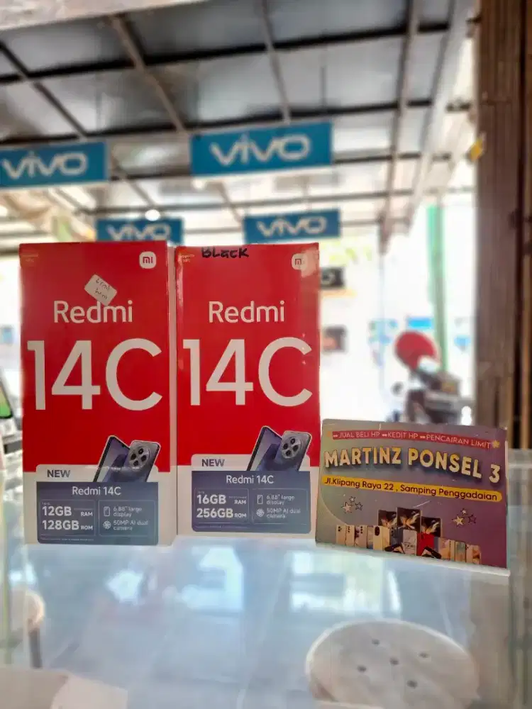 Xiaomi Redmi 14C NFC Garansi resmi 15 bulan