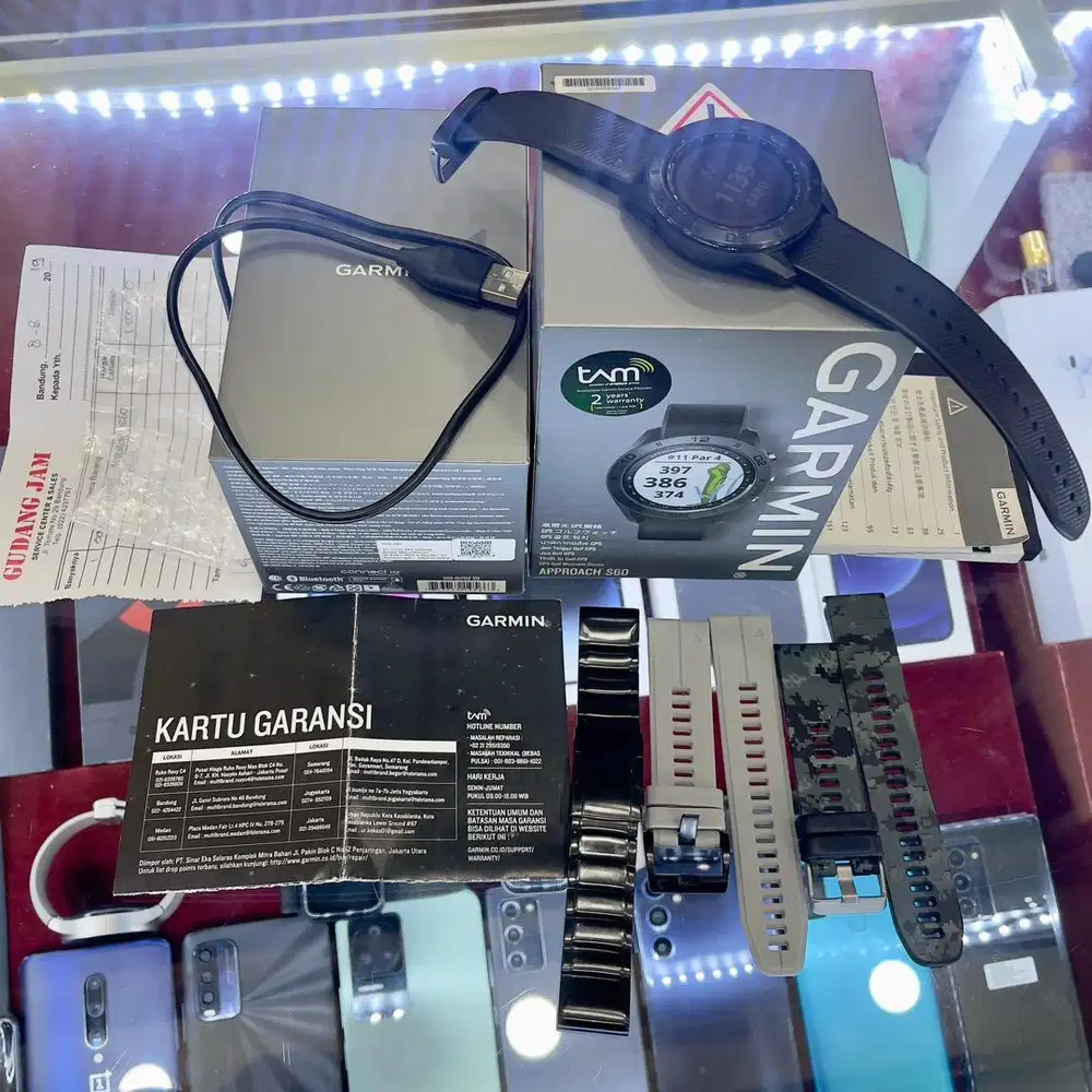 Smart watch garmin approach s60 tam full ori