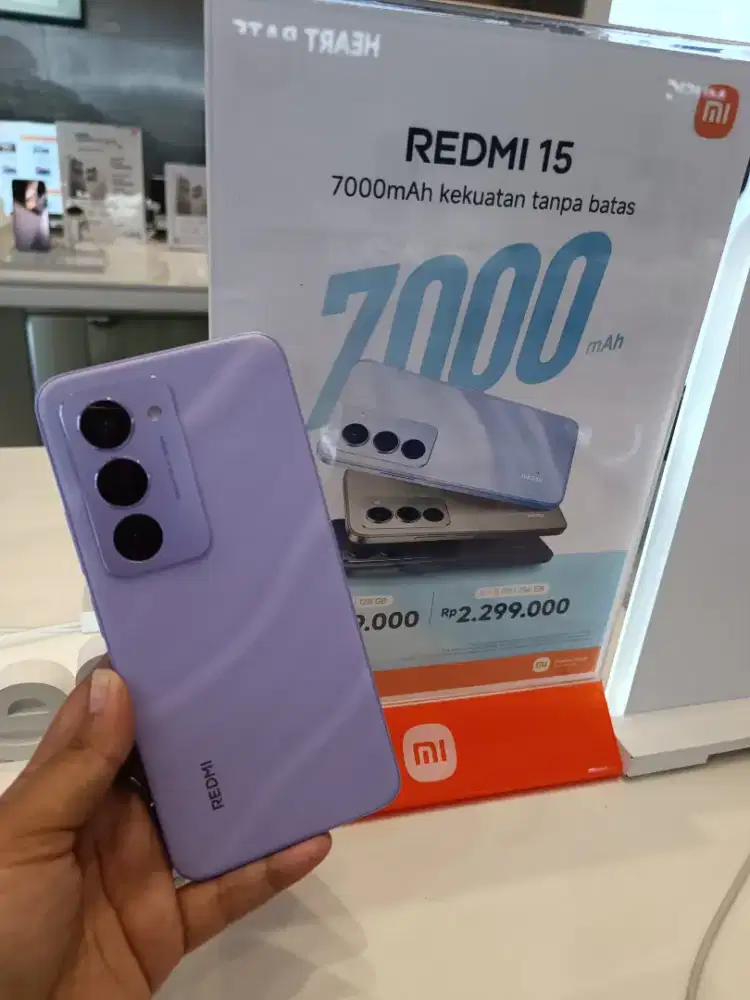 Redmi 15 8/256 Ready Lengkap Semua Warna