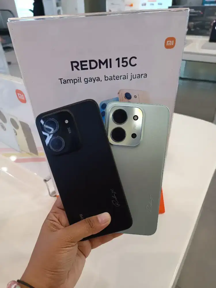 Redmi 15C 6/128 Ready Lengkap