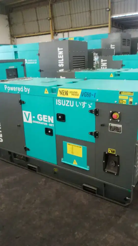 Jual Genset Silent Merk VGEN 50 kva