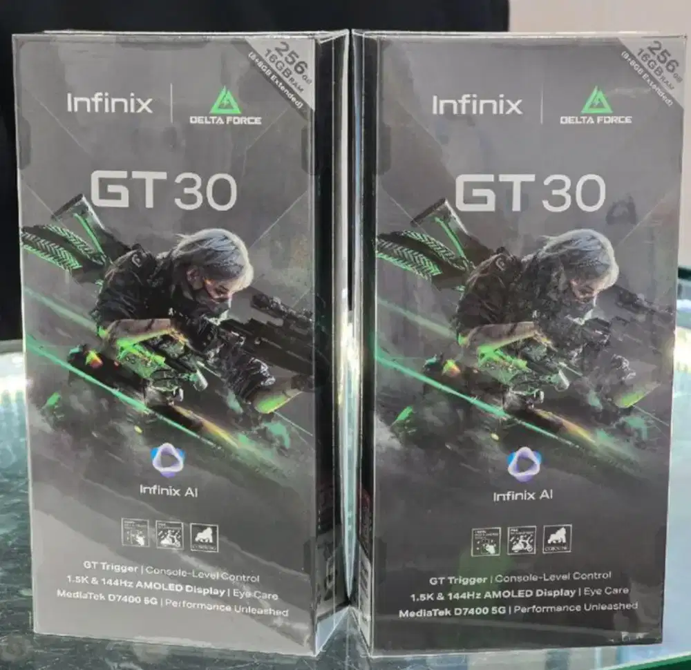 Infinix GT 30 5G Ram 8/256 Baru Segel Garansi Resmi 1 Tahun