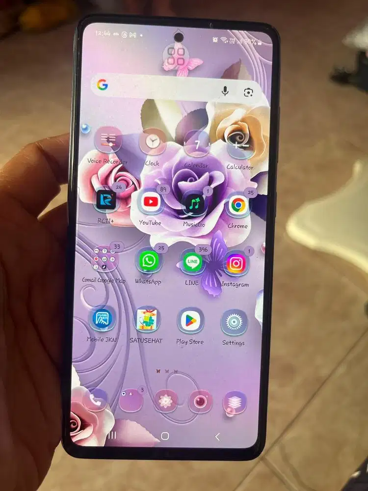 Samsung a52s warna lilac