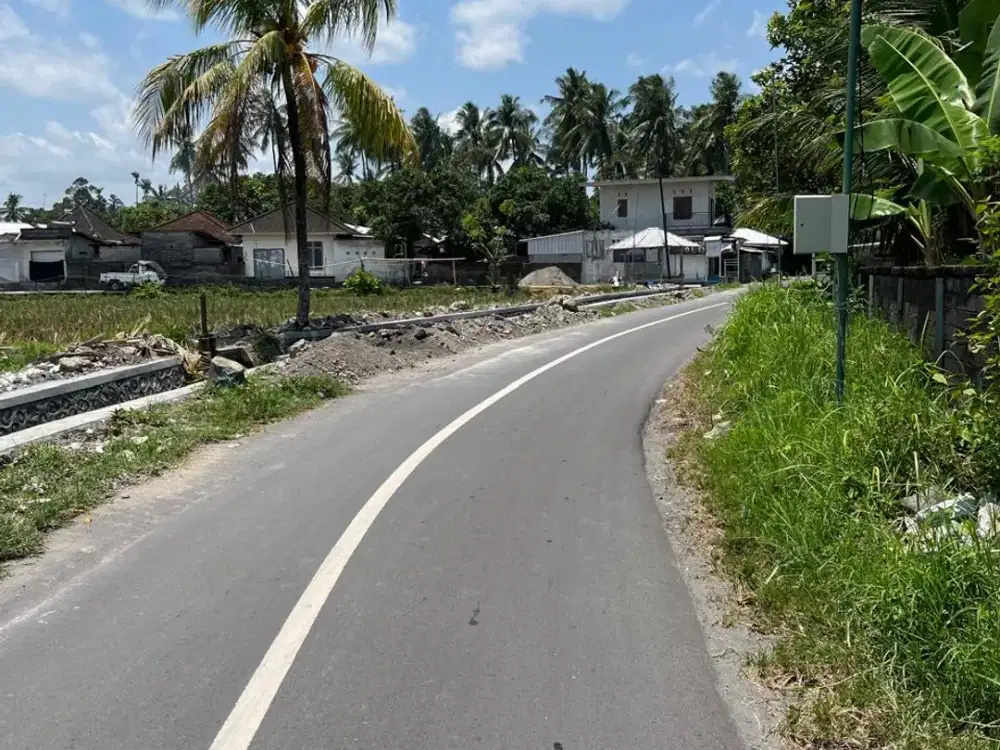 Tanah sawah murah dan strategis dekat LCC di Bertais